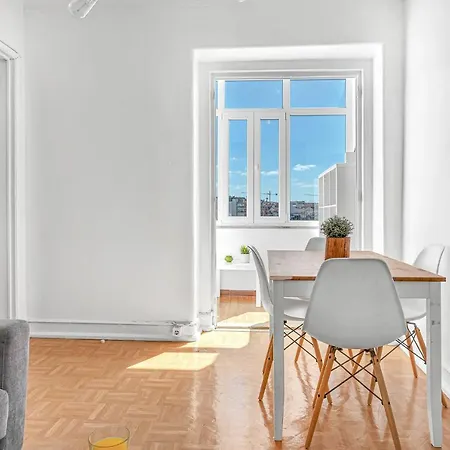דירה Estrela Panoramic Views ליסבון